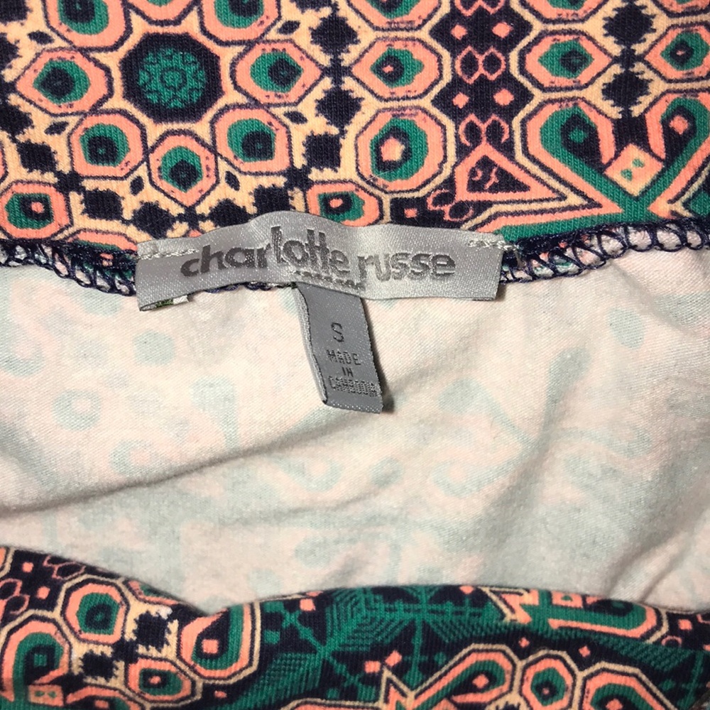Patterned Mini Skirt - Picture 3 of 3